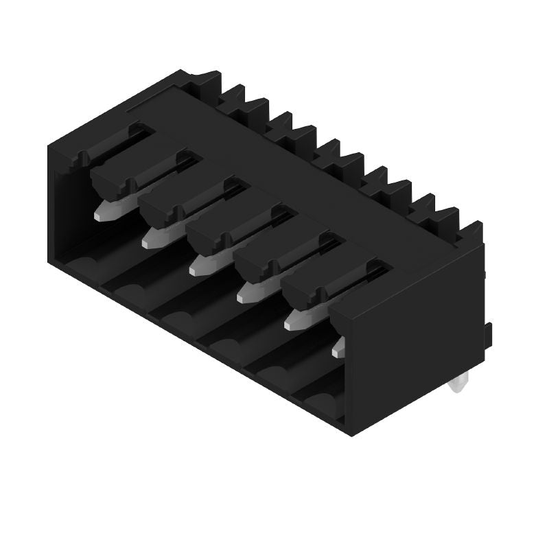 1732030000 - 3.5mm 6-Pole PCB Male Header Connector, Vertical Mount  (Pack of 50)