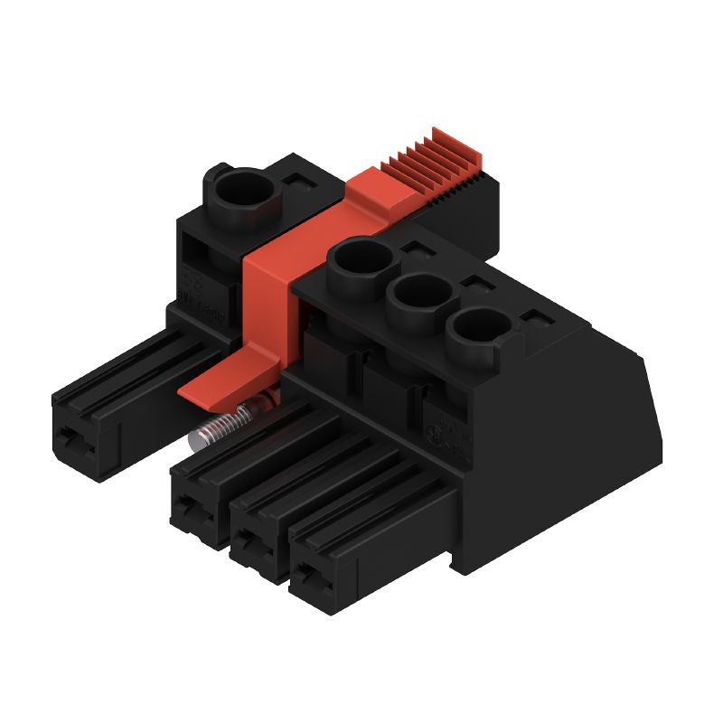 2926040000 - 4-Pole Female PCB Connector, 7.62mm Pitch, 180° Direction  (Pack of 32)