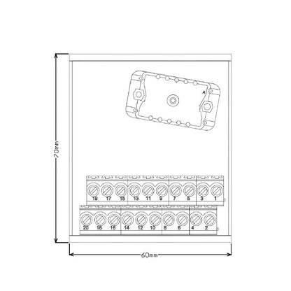 1480740000 - Robust ELCO Plug-in Connector Interface, 5.08mm Pitch