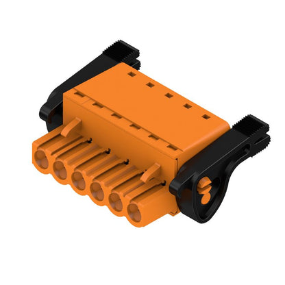 1016380000 - 6-Pole PCB Connector, 5mm Pitch, 180° Push-In Design  (Pack of 42)
