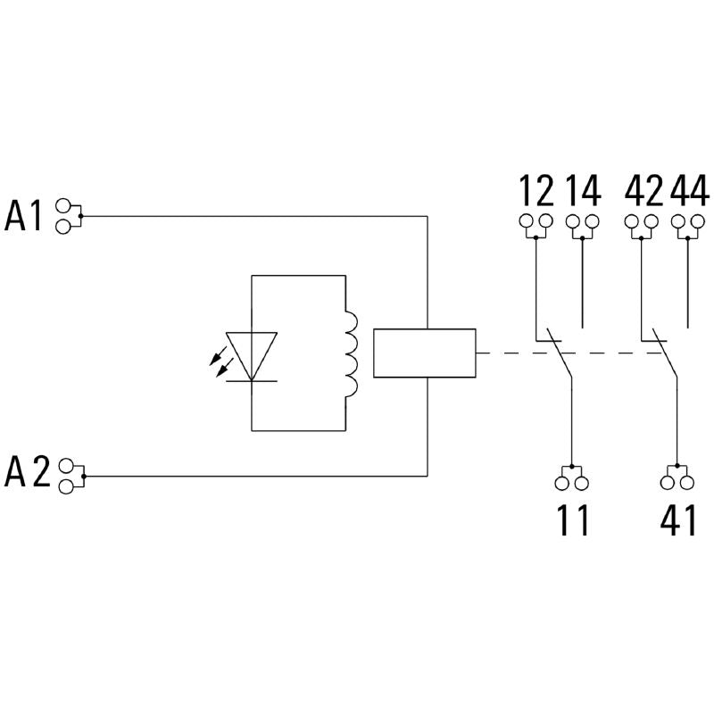 2575990000 - D-SERIES 115V AC Relay Module with Gold-Plated Contacts  (Pack of 10)