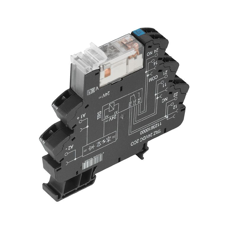 1123600000 - 12V 8A Relay Module with 2 CO Contacts  (Pack of 10)