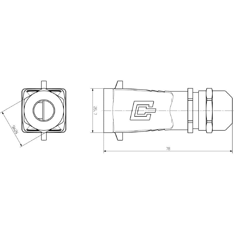 1962540000 - IP67 IEC Enclosure Variant 5 with UL Certification  (Pack of 10)