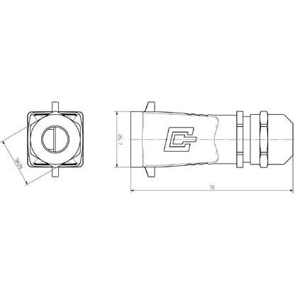 1962540000 - IP67 IEC Enclosure Variant 5 with UL Certification  (Pack of 10)