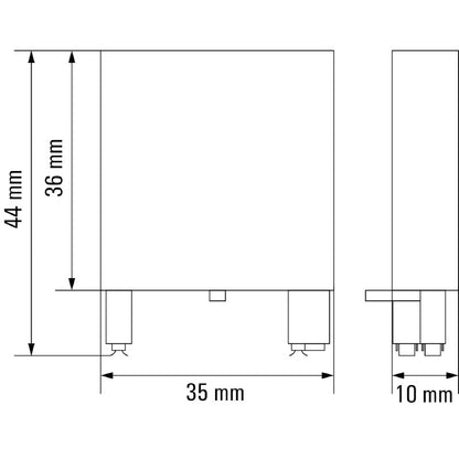 1174670000 - D-Series RC Filter 6-230V AC with Plug-In Connection  (Pack of 10)