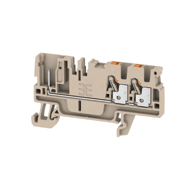 1514000000 - 2.5mm² Dark Beige Push-In Terminal, 800V, 24A  (Pack of 50)