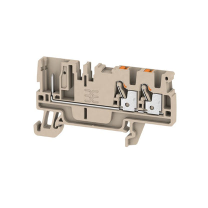 1514000000 - 2.5mm² Dark Beige Push-In Terminal, 800V, 24A  (Pack of 50)
