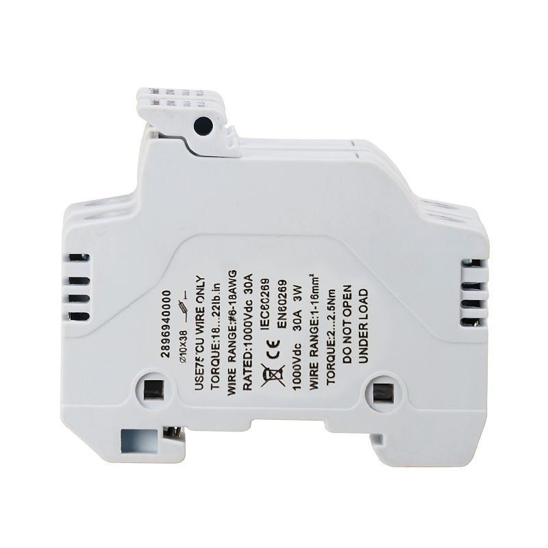 2896940000 - 10x38mm Photovoltaic Fuseholder for 1000V Applications  (Pack of 5)