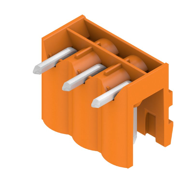 1571140000 - 5mm Pitch 3-Pole PCB Connector with 90° Elbow  (Pack of 100)