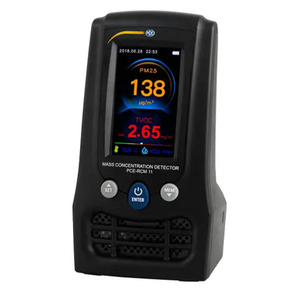 PCE-RCM 11 - Portable Particle Counter with Air Quality Display