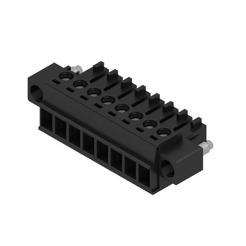 1793000000 - 3.81mm PCB Female Connector with 8 Poles, 180° Angle  (Pack of 50)