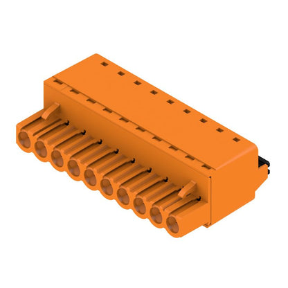 1017960000 - 10-Pole PCB Connector with 180° Angle and PUSH IN Design  (Pack of 36)