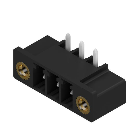 1037010000 - 3-Pole 3.81mm PCB Connector with Black Finish  (Pack of 50)