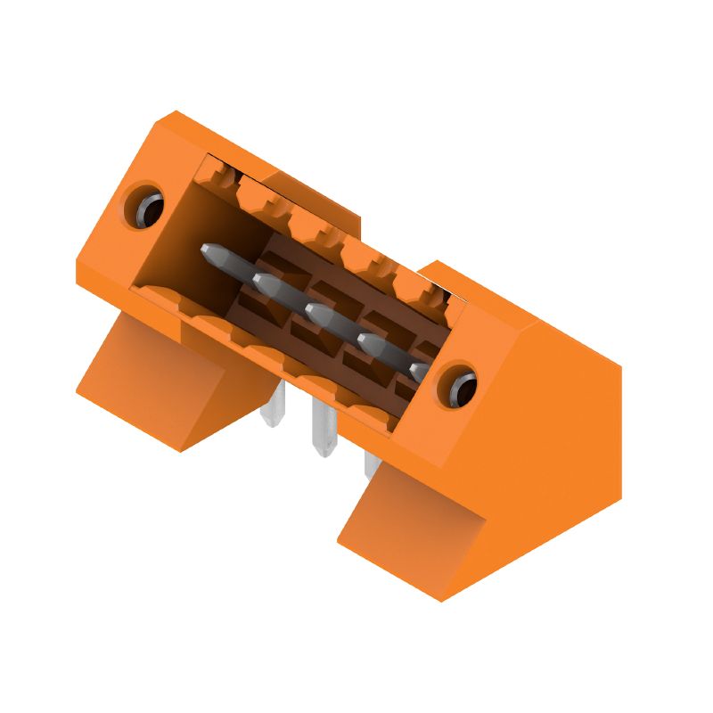 1643360000 - 5 Pole 3.50mm Flange PCB Connector at 135° Angle  (Pack of 72)