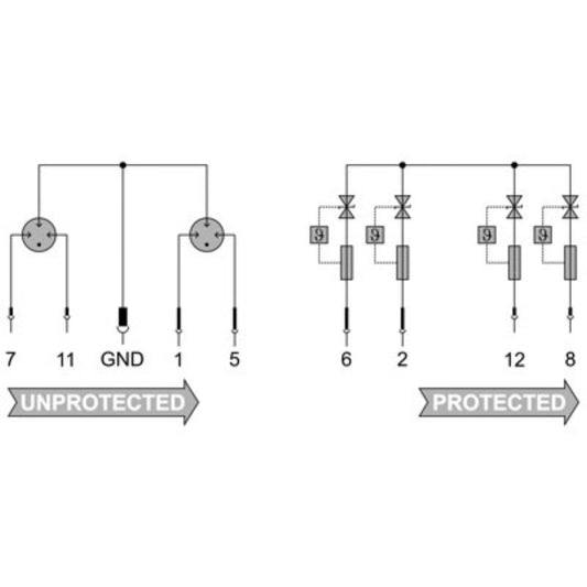 8924540000 - Surge Protection Device for Control Applications, Max 800V
