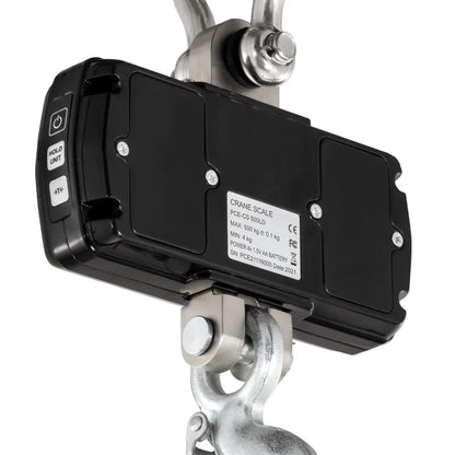 PCE-CS 500LD - Remote Control Crane Scale 0-500kg with ISO Certification