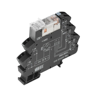 1123900000 - 120V UC Relay Module with 2 CO Contacts, 8A Current  (Pack of 10)
