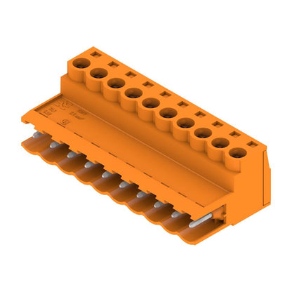 1627170000 - 10-Pole 5.08mm PCB Plug Connector, 180° Angle  (Pack of 36)