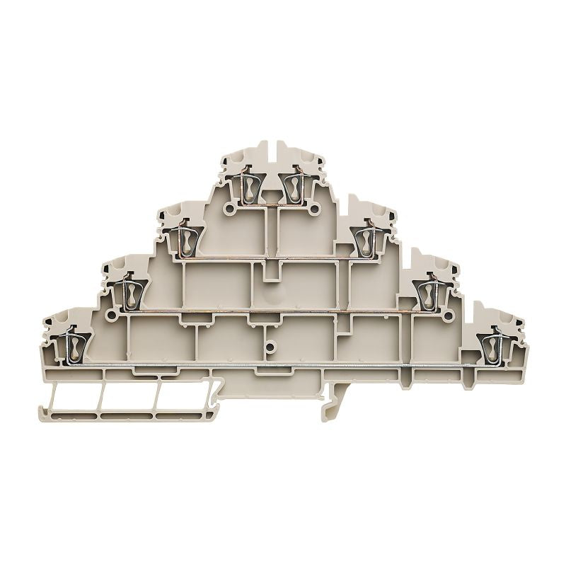 1208920000 - Dark Beige 2.5mm² Modular Terminal for TS 35 Mounting  (Pack of 50)