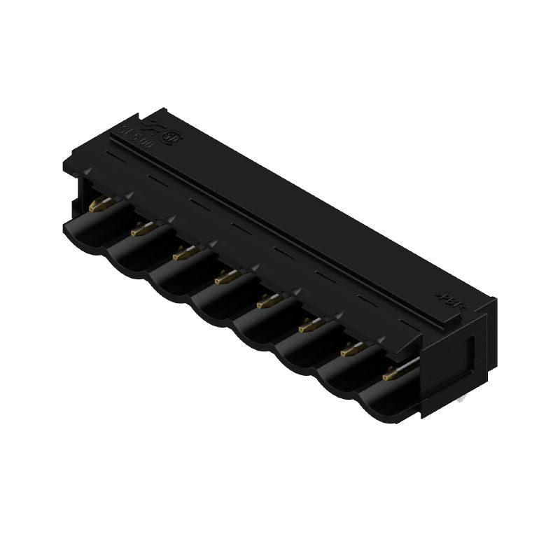 1226880000 - 8-Pole Gold-Plated 5.00mm PCB Connector with Dovetails  (Pack of 50)