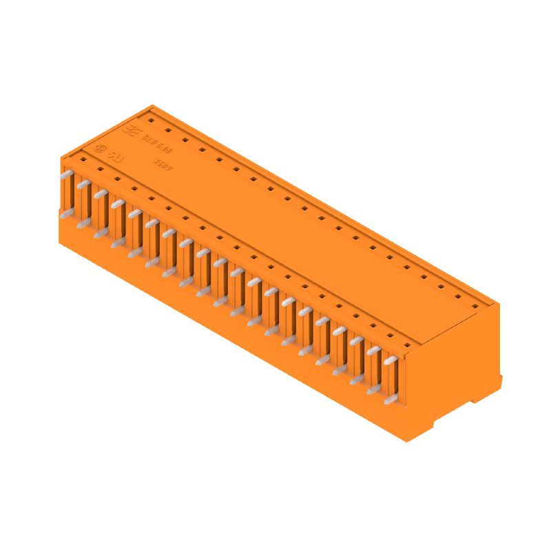 1601970000 - 40-Pole 5.08mm Male PCB Connector, 90° Angle, Tinned Finish  (Pack of 10)