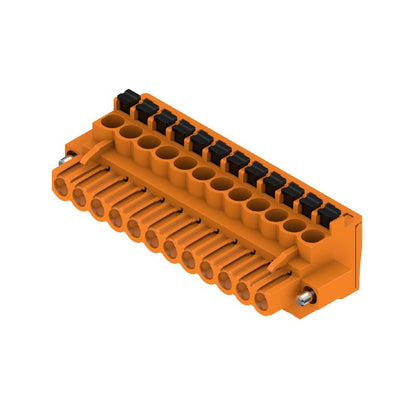 1002190000 - 12-Pole 5.08mm PCB Connector with 90° Push-In Design  (Pack of 24)