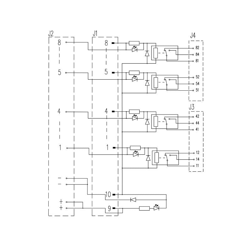 1447870000 - 24V Relay Interface with Screw Connection, -25 to 50°C Operation