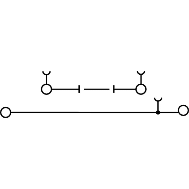 2810660000 - Blue Test-Disconnect Terminal, 2.5mm², 24A, 4 Connections  (Pack of 50)