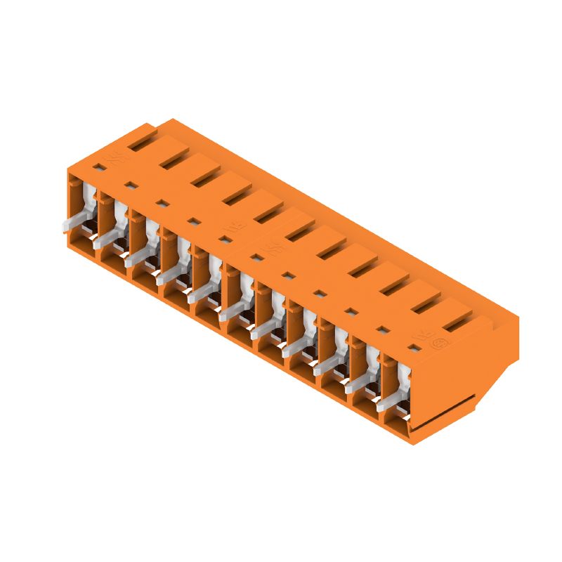 1001920000 - 5.08mm 11-Pole PCB Terminal, Orange, 90° Orientation  (Pack of 30)
