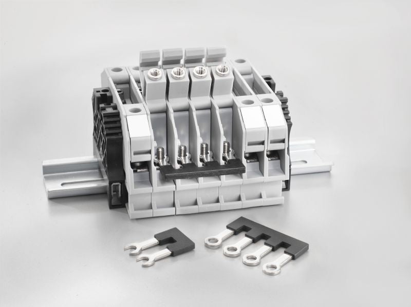 2614980000 - SDL 4 Stud Terminal, 6mm², 41A, Compatible with TS 32/35  (Pack of 50)