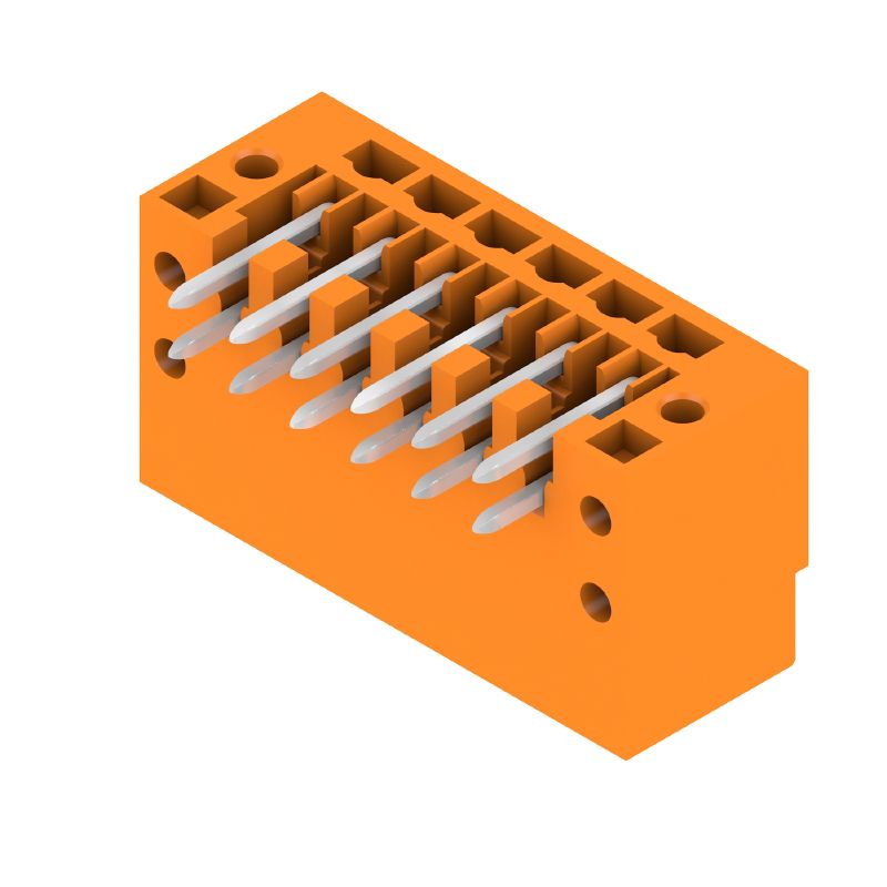 1728500000 - 3.5mm Tinned Orange PCB Header Connector, 12-Pole  (Pack of 66)