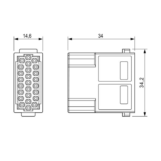 2748500000 - 30V 4A Power Module with 25-Pole Connection  (Pack of 5)