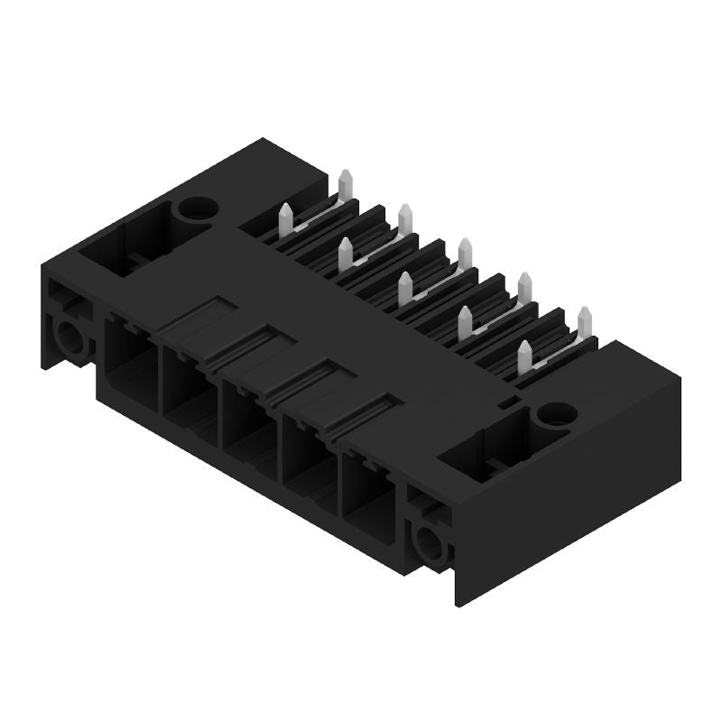 2546050000 - 7.62mm 5-Pole Black PCB Connector with Screw Flange  (Pack of 95)
