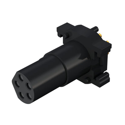 2424000000 - 5-Pole M8 PCB Connector, IP67 Rated, 4A, -25 to 95 °C  (Pack of 25)