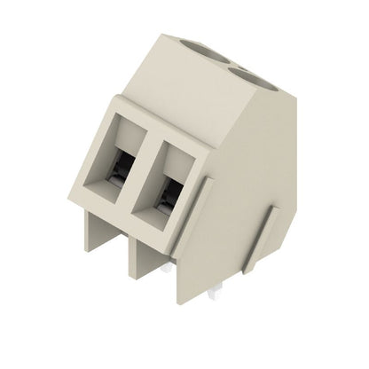 1913440000 - 5.00mm PCB Terminal, Grey, 2-Pole with 3.5mm Solder Pins  (Pack of 500)