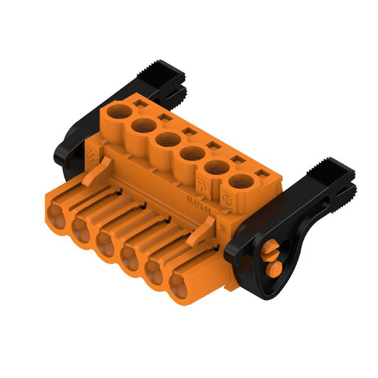 1956330000 - 5mm PCB Female Plug Connector with 6 Poles, 180° Angle  (Pack of 42)