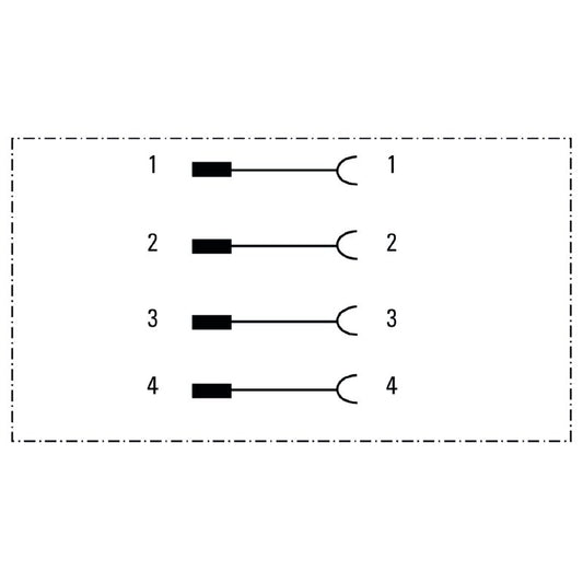 1990560000 - RoHS Compliant Y Connector for M12 and M8 Connectors