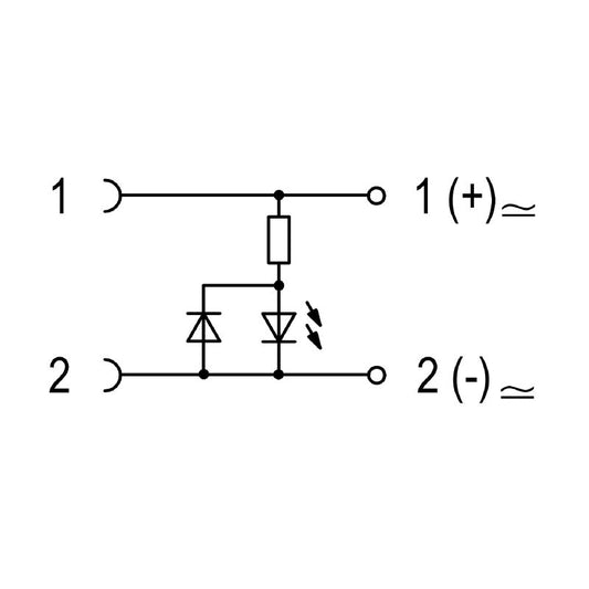 1934880000 - 18mm Three-Pole Valve Connector with Free-Wheel Diode