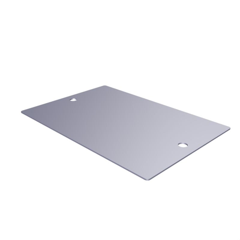1474400000 - Silver 70x48mm Stainless Steel Device Marker, RoHS Compliant