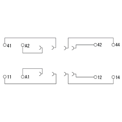 7760056106 - Flat 12A Relay Socket with 2 CO Contacts, 28.9mm Depth  (Pack of 10)