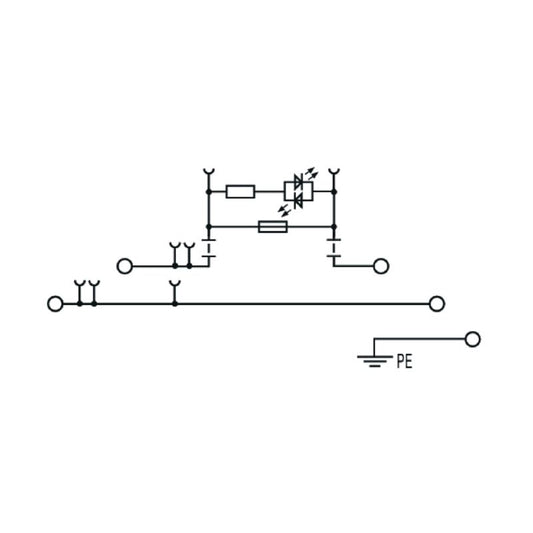 2894070000 - 4 Level Screw Terminal Fuse for 4mm² Wiring, 6.3A Capacity  (Pack of 50)