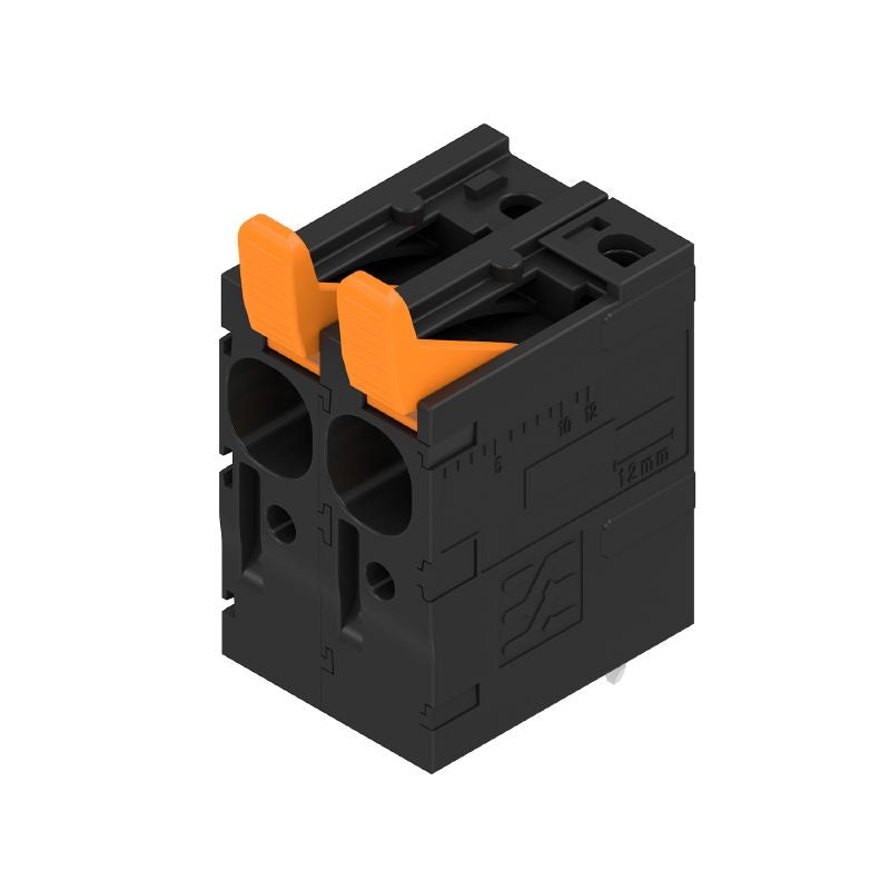 2471530000 - 7.50mm 2-Pole Right-Angle Terminal with Push In Lever  (Pack of 100)