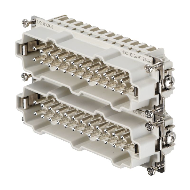 1745870000 - 24-Pole 16A Male Connector with Tension-Clamp for 500V