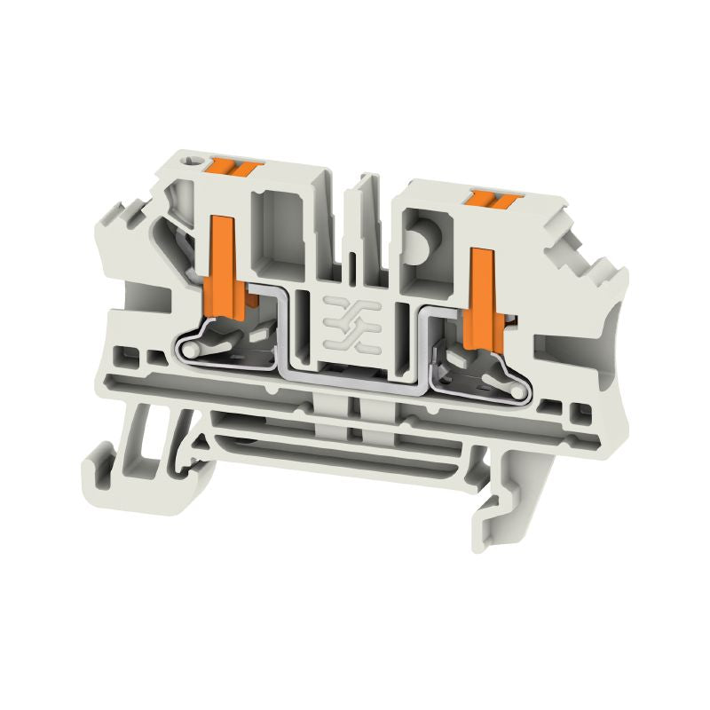 2871960000 - 4 mm² Light Grey Terminal Block, 32 A, 39.5 mm Depth  (Pack of 50)