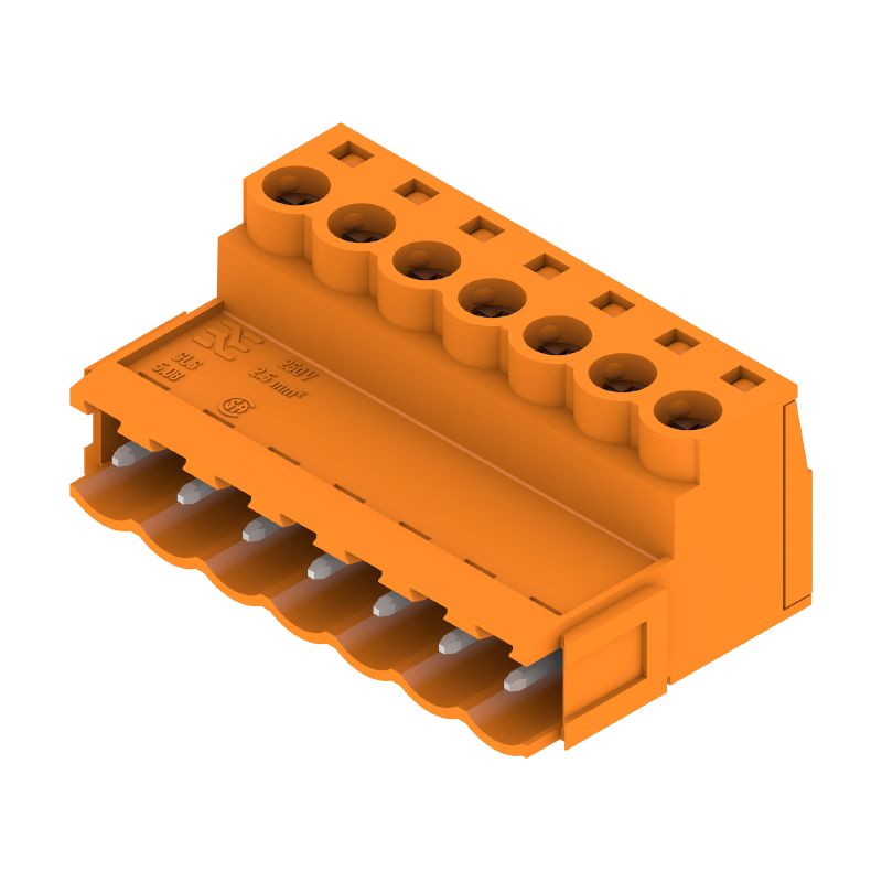 1627290000 - 5.08mm 7-Pole Male PCB Connector, 180° Angle  (Pack of 48)