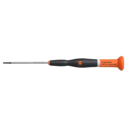 2750070000 - 0.4mm Slotted Screwdriver, 60mm Blade Length