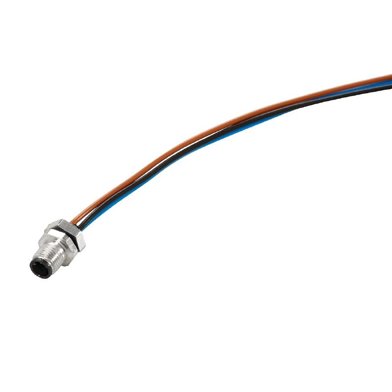 1873030000 - M5 Straight Plug with Built-in 4 Poles, 0.2m Length