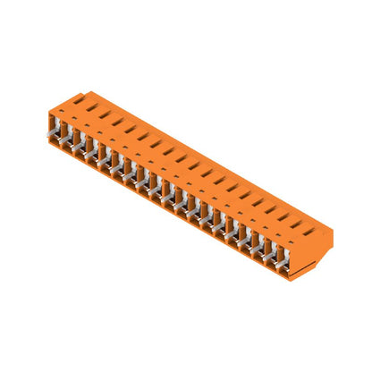 1002000000 - 5.08mm Pitch Orange PCB Terminal for 19 Poles  (Pack of 18)