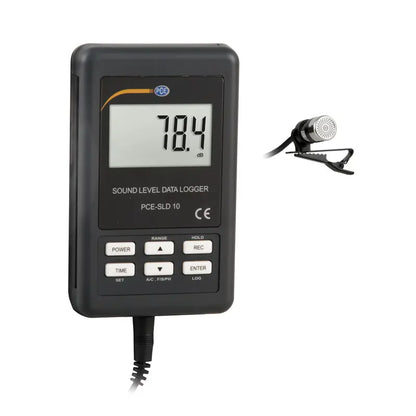 PCE-SLD 10 - Sound Level Logger, 30-130 dB, SD Card Data Storage