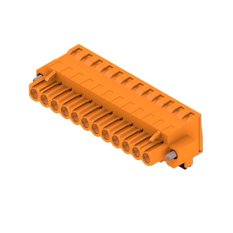 1982990000 - 5.08mm 12-Pole PCB Female Plug Connector with 270° Actuator  (Pack of 24)